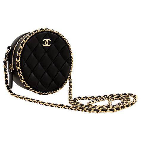 small round chanel bag.